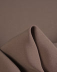Brown Satin Backed Crepe Fabric 96906