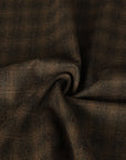 Brown Shiny Suiting Fabric 6358