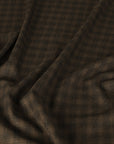 Brown Shiny Suiting Fabric 6358