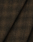 Brown Shiny Suiting Fabric 6358
