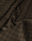 Brown Shiny Suiting Fabric 6358