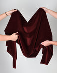 Burgundy Corduroy Fabric 3715