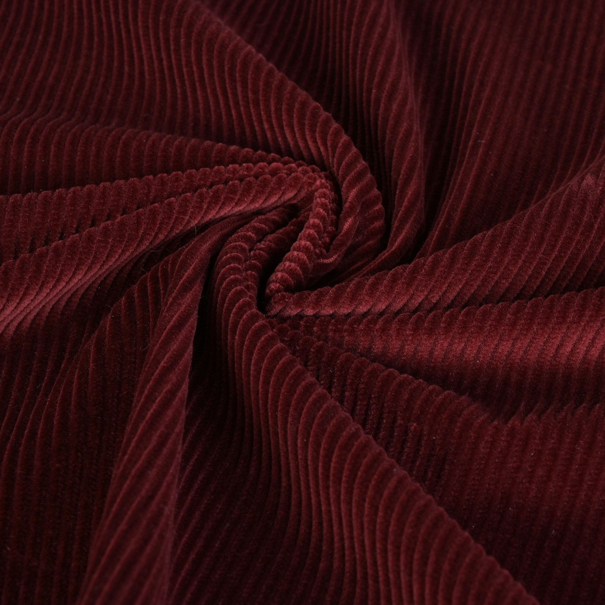 Burgundy Corduroy Fabric 3715