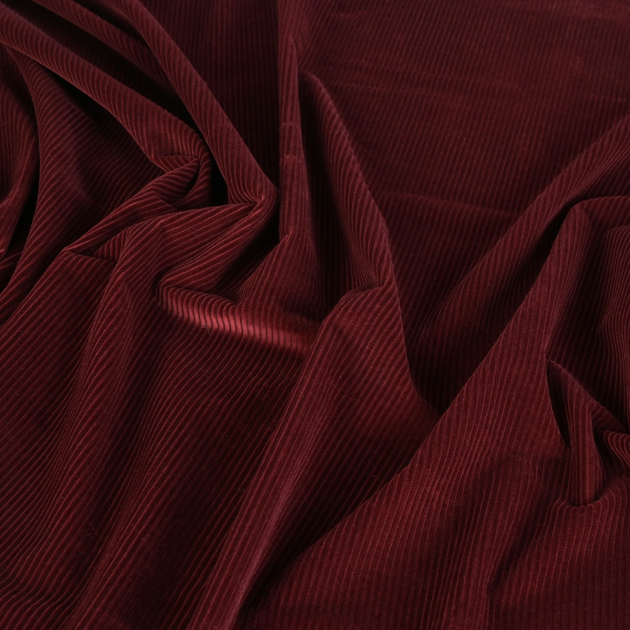 Burgundy Corduroy Fabric 3715