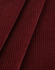 Burgundy Corduroy Fabric 3715