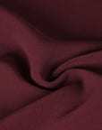 Burgundy Double Weave Fabric 396