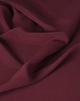 Burgundy Double Weave Fabric 396