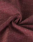 Burgundy Herringbone Suiting Fabric 4291
