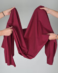 Burgundy Suiting Fabric 73442