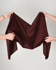 Burgundy Velvet Fabric 5117