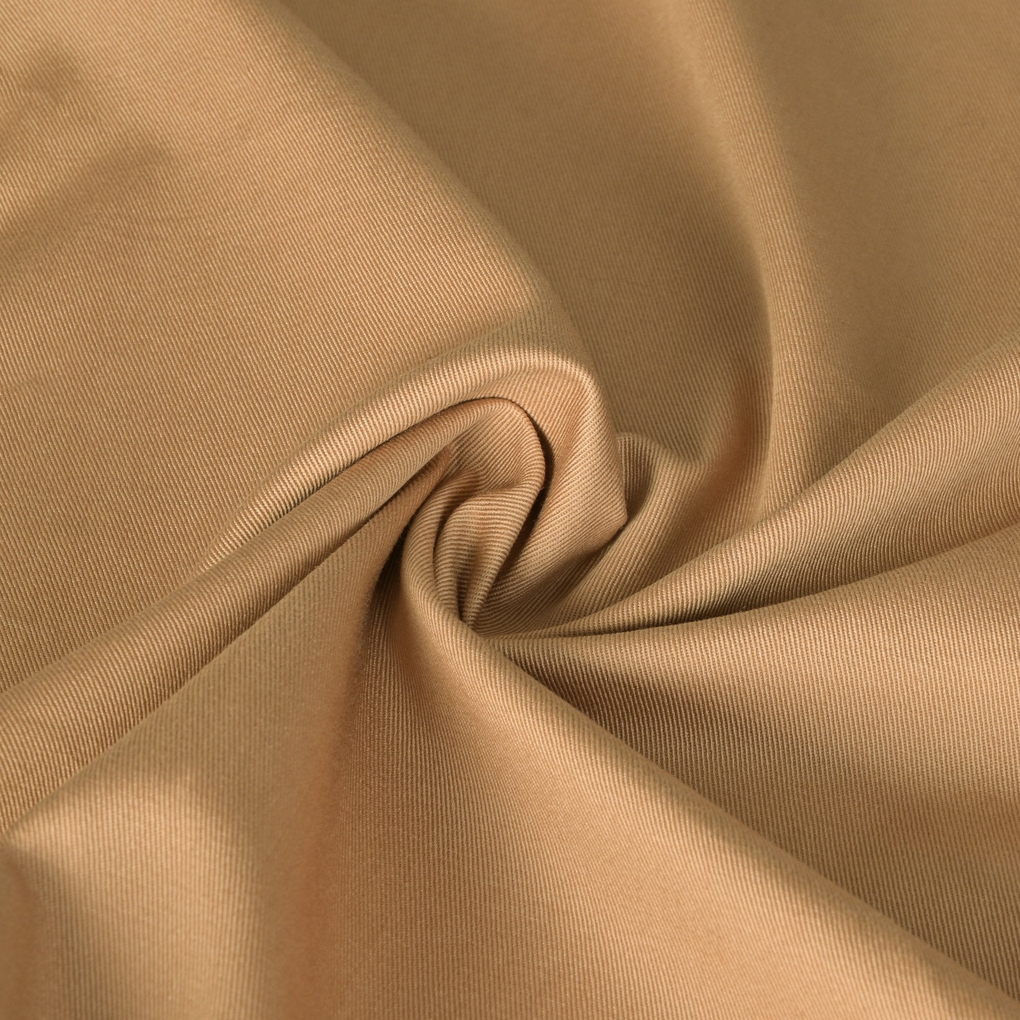 Camel Stretchy Twill Fabric 11096