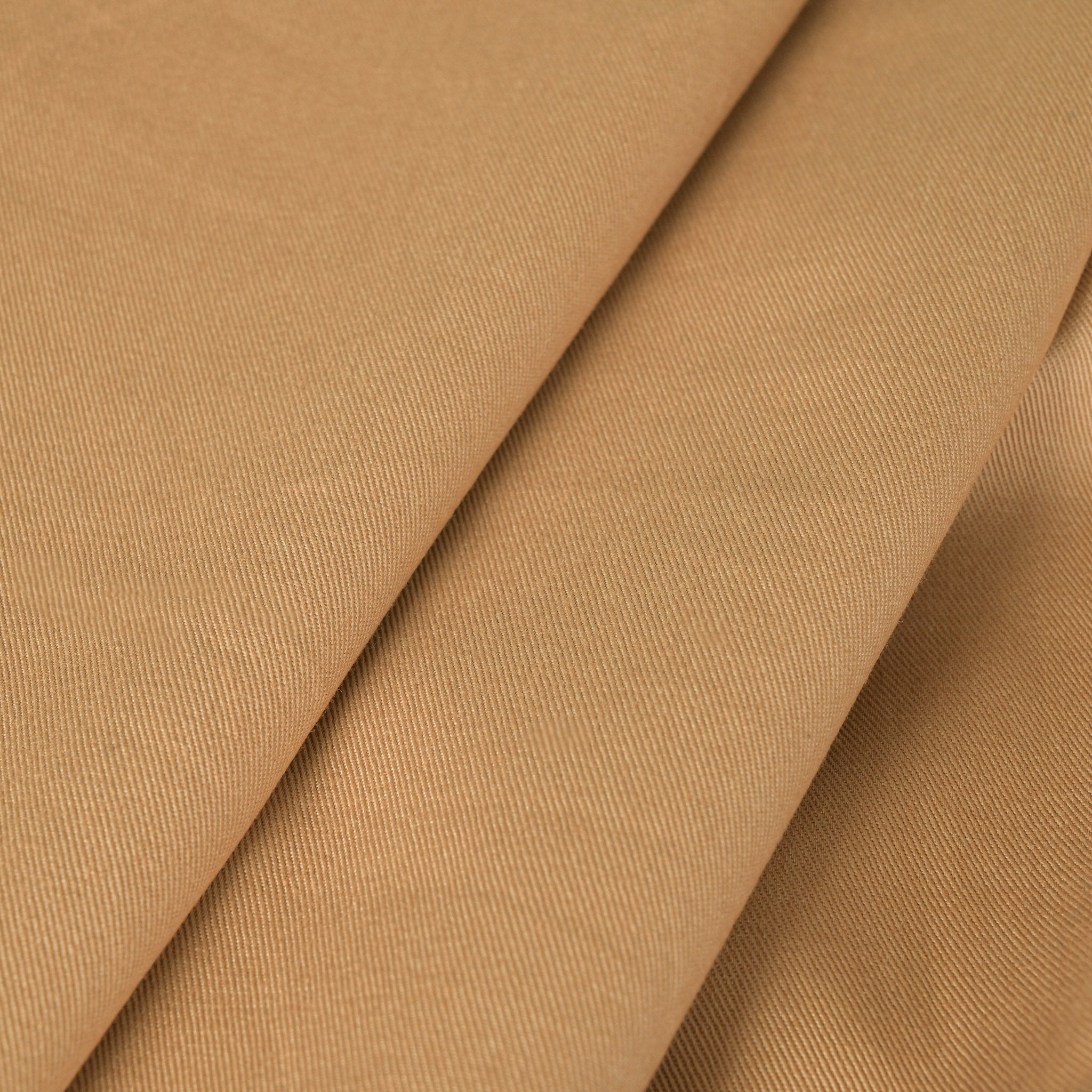 Camel Stretchy Twill Fabric 11096