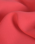 Coral Crepe Fabric 3005
