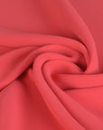 Coral Crepe Fabric 3005