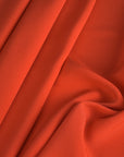 Coral Satin Backed Crepe Fabric 96903