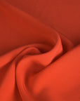 Coral Satin Backed Crepe Fabric 96903