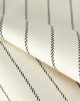 Cream Pinstriped Suiting Fabric 2762