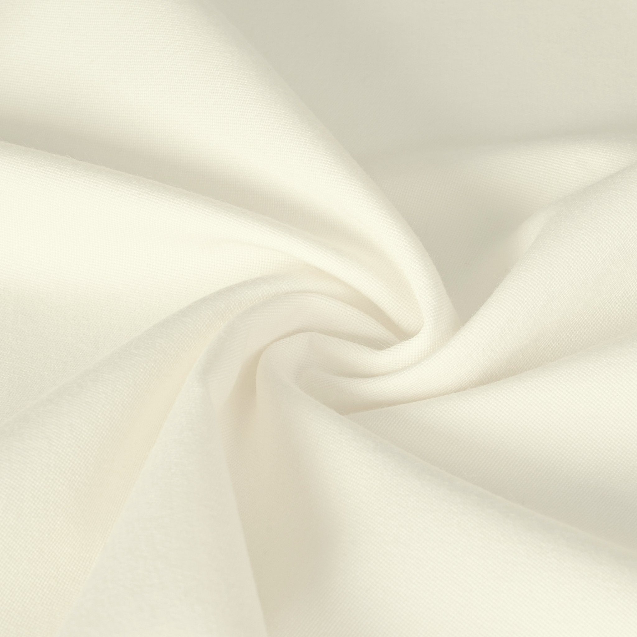 Cream Woollen Canvas Fabric 896
