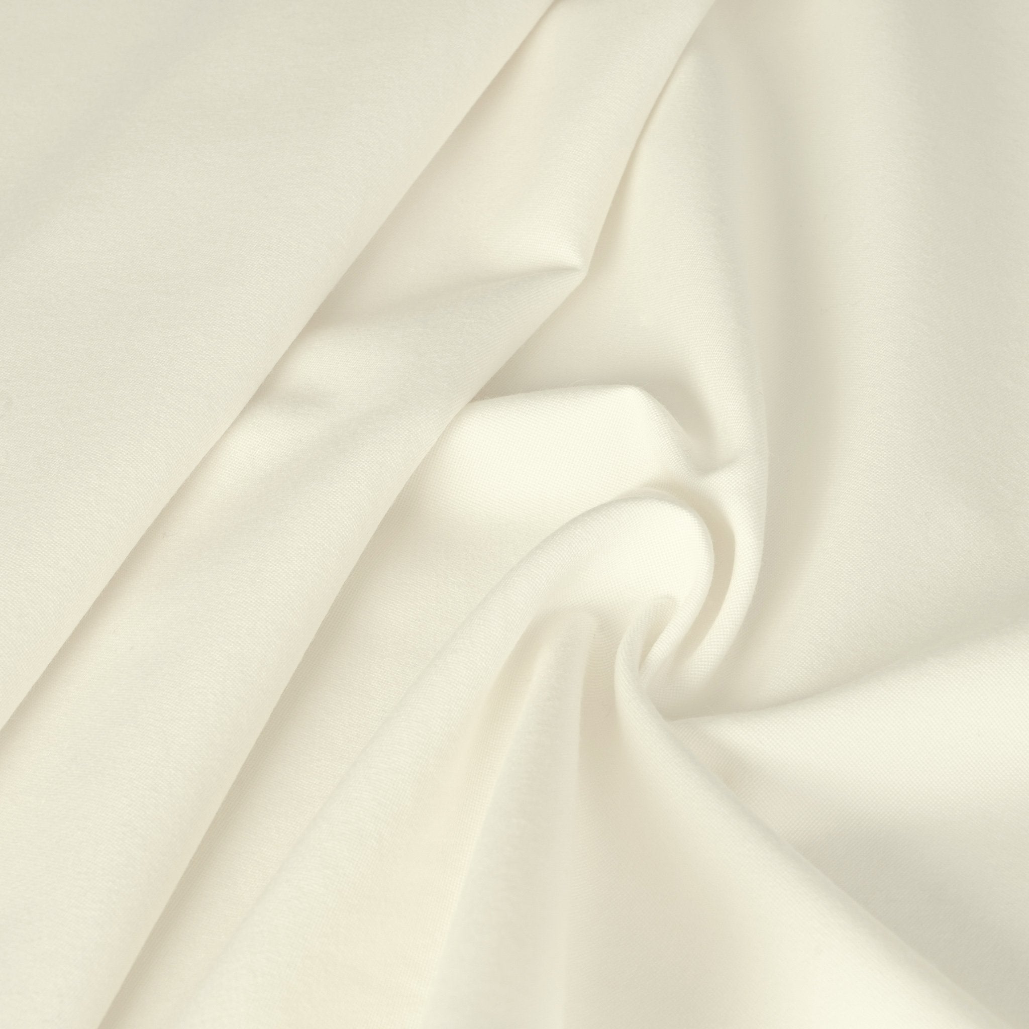 Cream Woollen Canvas Fabric 896