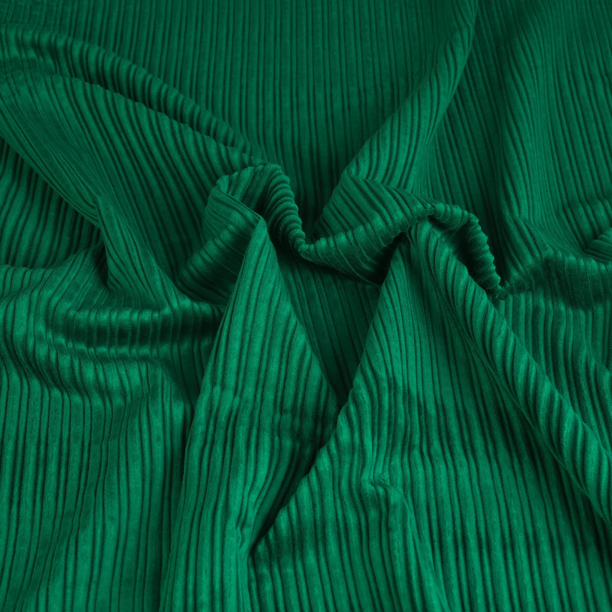 Emerald Green Corduroy Fabric 95364