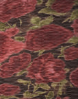 Floral Pleated Chiffon Fabric 96682