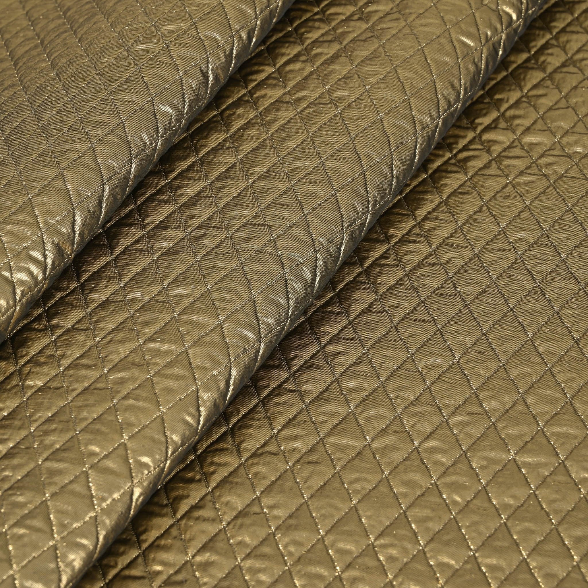 Gold Quilted Fabric 4104