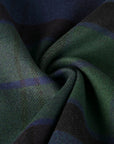 Green Check Coating Fabric 9058