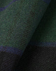 Green Check Coating Fabric 9058