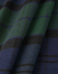 Green Check Coating Fabric 9058