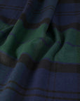 Green Check Coating Fabric 9058