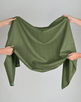 Green Plaid Suiting Fabric 3474