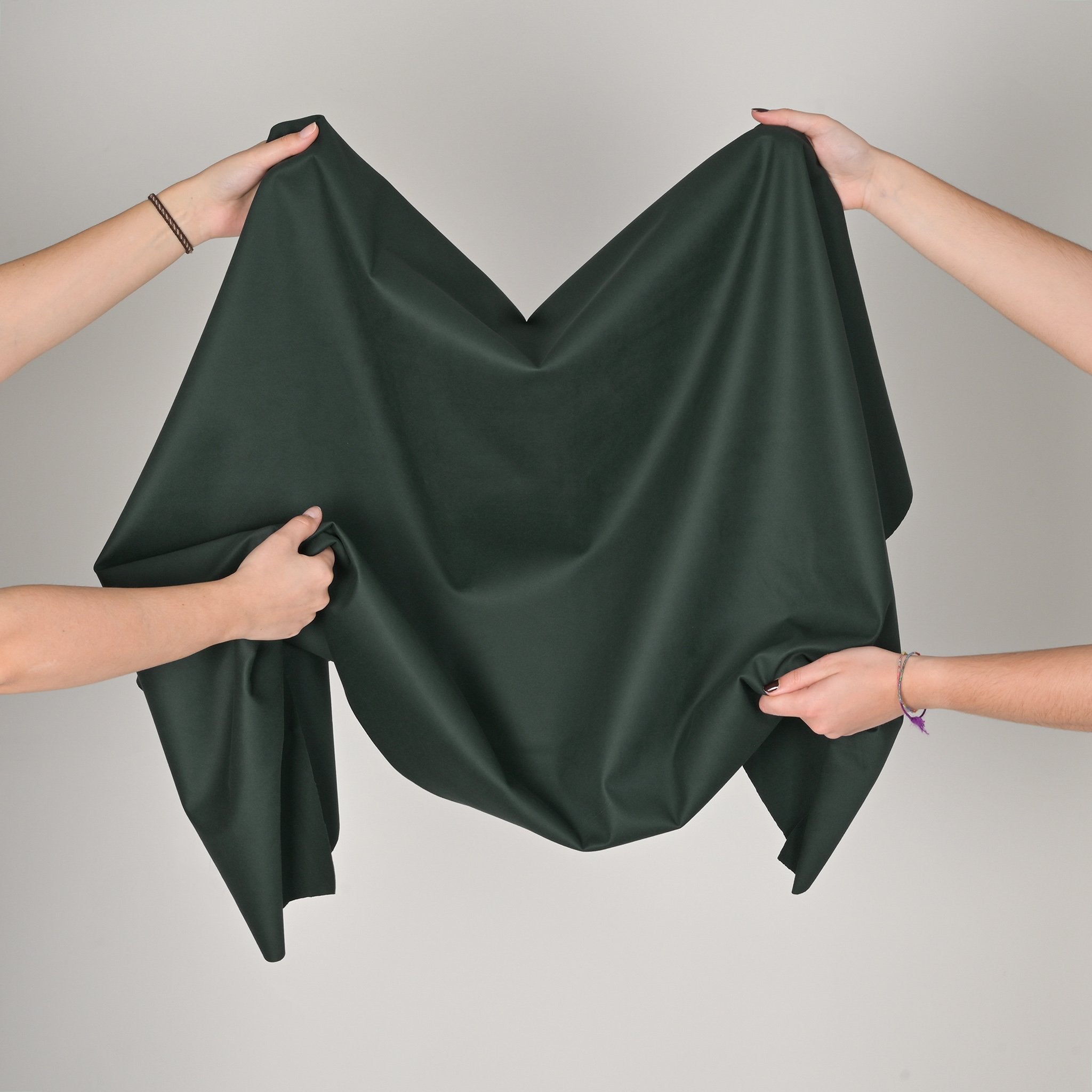 Green Suede Fabric 2884