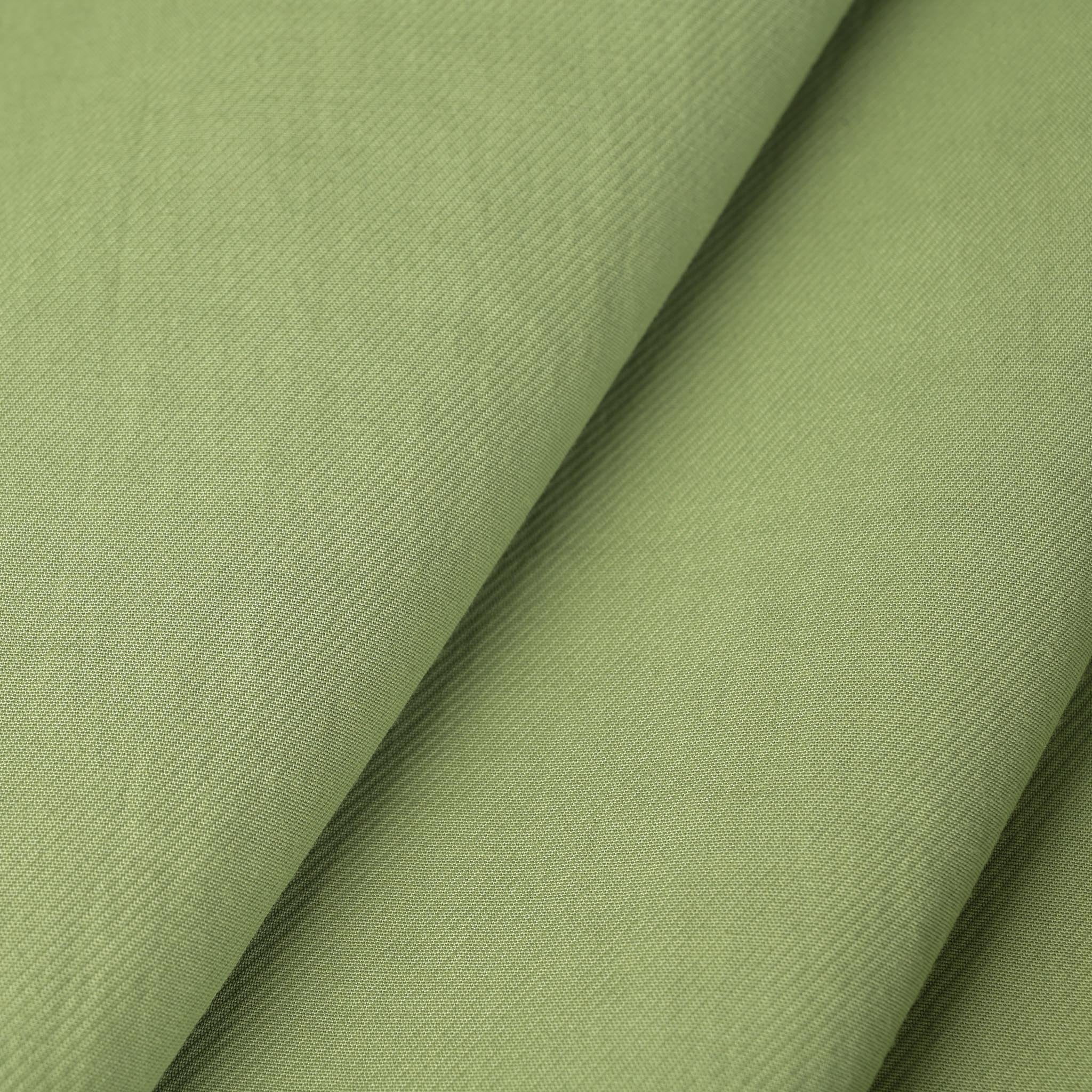 Green Twill Fabric 3204