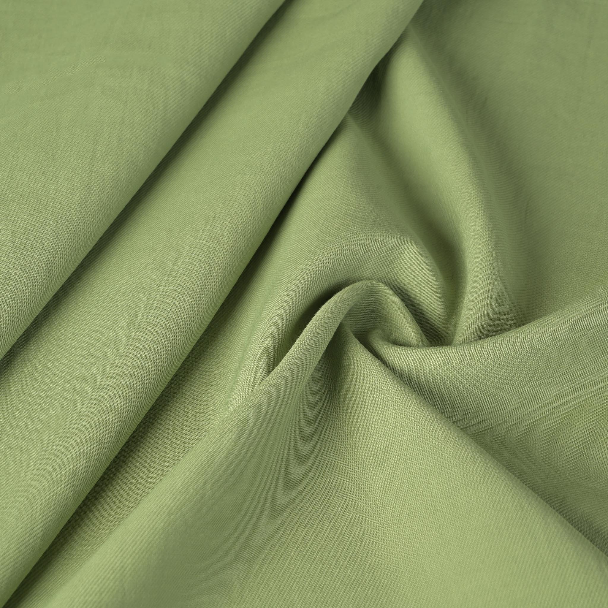 Green Twill Fabric 3204
