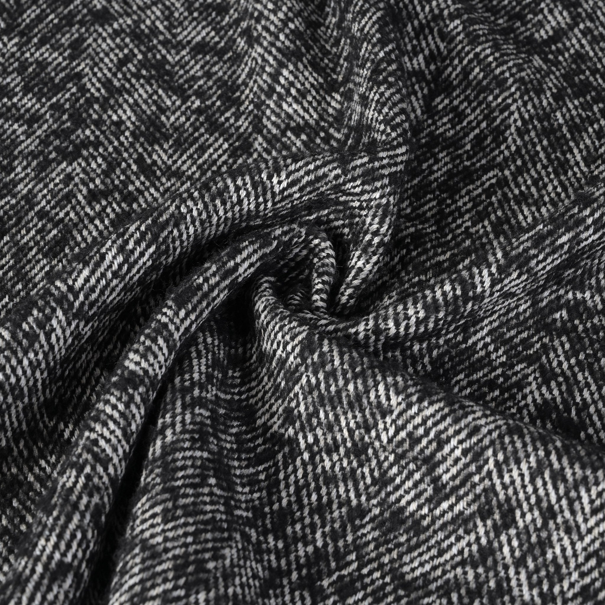 Grey Bouclé Coating Fabric 11092