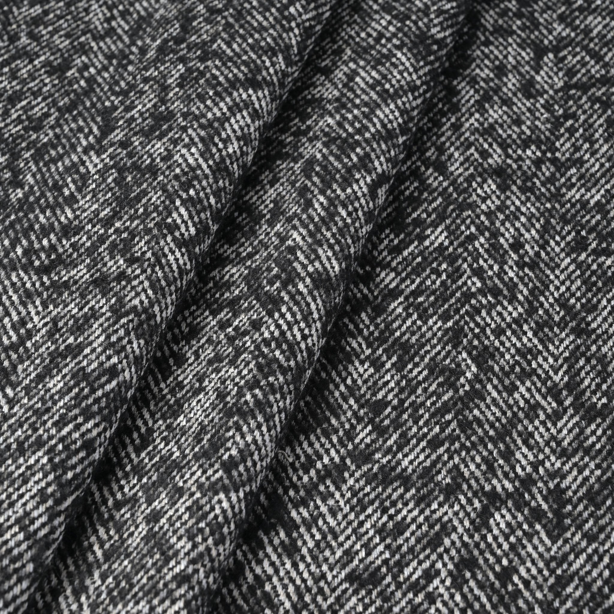 Grey Bouclé Coating Fabric 11092