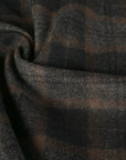 Grey Check Coating Fabric 7555