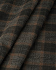 Grey Check Coating Fabric 7555