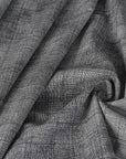 Grey Check Suiting Fabric 95443