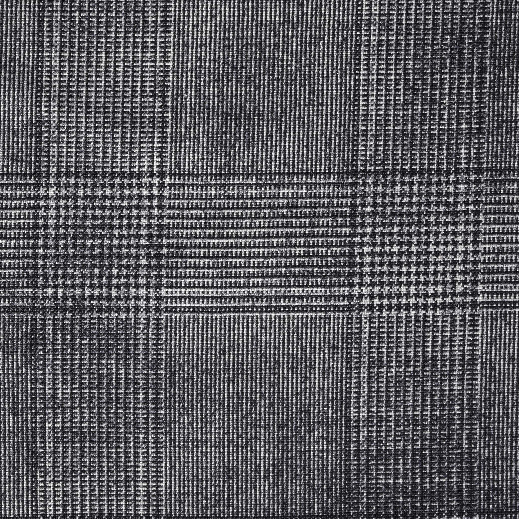 Grey Check Suiting Fabric 95443