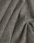 Grey Prince of Wales Coat Fabric 99246