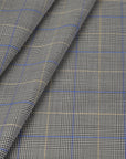 Grey Prince of Wales Suiting Fabric 11111