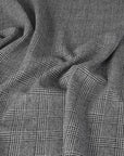 Grey Prince of Wales Suiting Fabric 7978