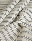 Grey Striped Cotton 98834