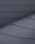 Grey Striped Suiting Fabric 4693