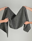 Grey and Black Coating Fabric 4928