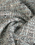 Grey and Blue Tweed Fabric 96928