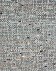 Grey and Blue Tweed Fabric 96928