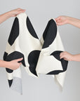 Ivory Polka Dot Twill Fabric 7837