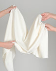 Ivory Stretchy Crepe 5312